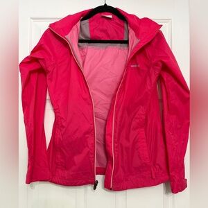 Columbia Women's Hot Pink Lightweight Rain Jacket